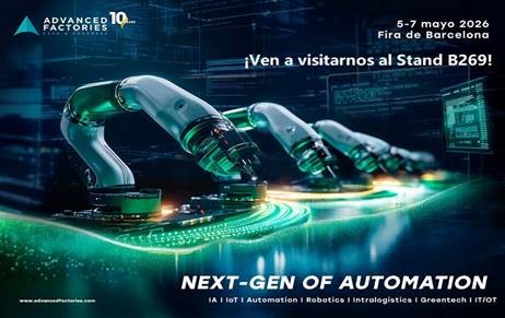 Nos vemos en Advanced Factories 2026